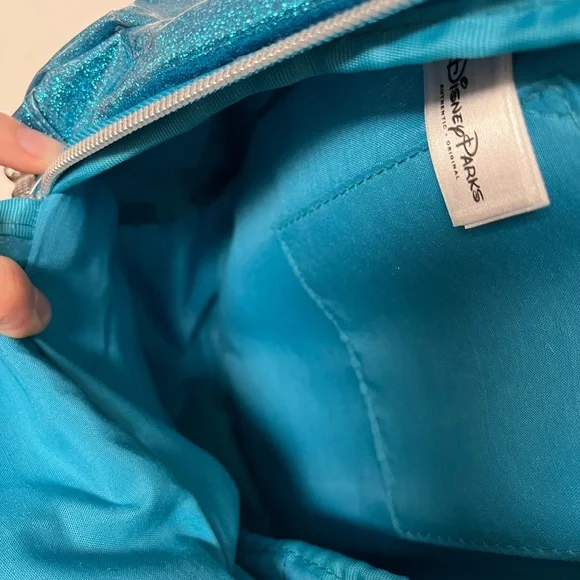 Disney Parks Ariel The Little Mermaid Backpack from Disney Parks Blue Glitter - Picture 9 of 10